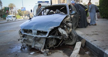 إصابة شخص بحادث تصادم سيارتين بطريق القاهرة الإسكندرية الزراعى بطوخ