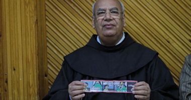 بالصور.. مؤتمر معًا ضد العنف بالفرانسيسكان يستشهد بكاريكاتير اليوم السابع