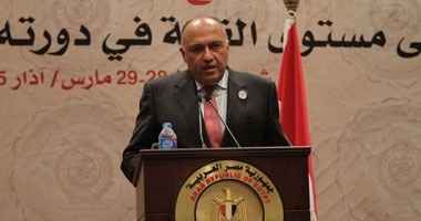 سامح شكرى لـ"كيرى": نتمنى نجاح الاتفاق النووى الإيرانى فى استقرار المنطقة