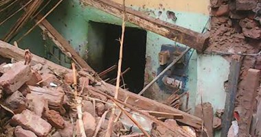 إصابة ربة منزل فى انهيار منزل قديم بمدينة تلا فى المنوفية