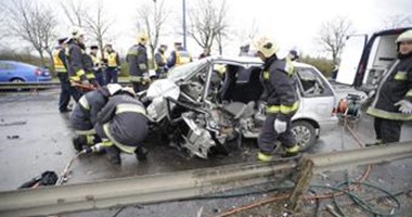 مقتل خمسة من زوار المزارات الدينية فى حادث سير بالبرتغال