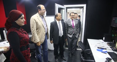 بالصور.. رئيس شركة "بتروناس" العالمية يزور المقر الجديد لـ"اليوم السابع"
