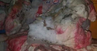 ضبط 16 كيلو دهن حيوانى فاسد داخل مطعم شهير فى بنها
