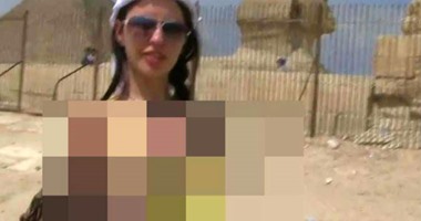 مصدر أمنى: تحرير محضر لممثلة الفيلم الإباحى بالأهرام لتشويهها آثار مصر
