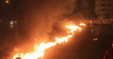 قارئ عبر "واتس آب اليوم السابع": أهالى يقطعون المحور بعد مصرع ابنهم