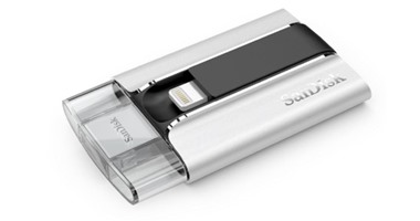 SanDisk تطلق فلاشة 128 جيجا ببصمة الأصبع
