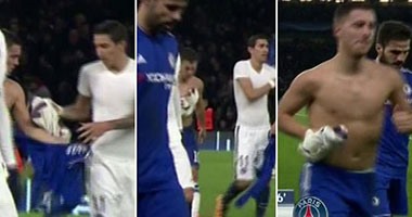 جماهير تشيلسى تنقلب على هازارد بسبب دى ماريا