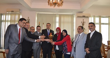 حقوق المنصورة تفوز بالمركز الأول فى مسابقة المحاكمة الصورية