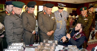 القوات المسلحة تنظم معرضا فنيا لإبداعات المحاربين القدماء بمناسبة يوم الشهيد