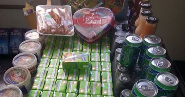 ضبط 1320 عبوة عصائر منتهية الصلاحية فى حملة أمنية بالإسكندرية