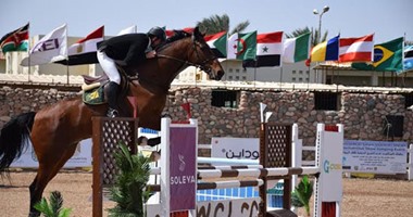 بالصور .. مصر تحصد 6 ميداليات فى اليوم الأول لبطولة الفروسية الدولية بشرم الشيخ