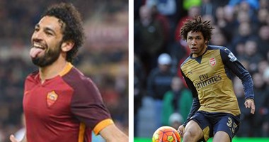محمد صلاح والننى حديث الإعلام الغانى قبل موقعة "برج العرب"