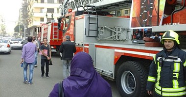 السيطرة على حريق فى برج اتصالات على طريق الواحات