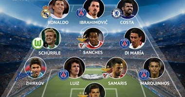 سان جيرمان يُسيطر على التشكيلة المثالية لدورى الأبطال بعد قهر تشيلسى