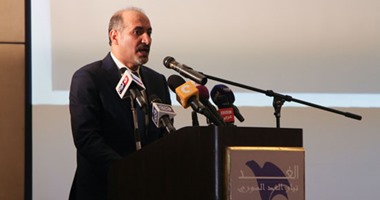 رئيس تيار الغد السورى: سنجمع أكبر عدد من القوى السياسية والعشائرية.. أحمد الجربا: ندعم الحل السياسى ووحدة بلادنا خط أحمر.. ويؤكد: السوريون قادرون على محاربة  تنظيم داعش بإسناد جوى من التحالف