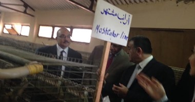 محافظ القليوبية ورئيس جامعة بنها يفتتحان مشروعات بزراعة مشتهر