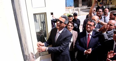 بالصور.. وزيرا النقل والسياحة ومحافظ القاهرة يفتتحون متحف السكة الحديد بمحطة مصر