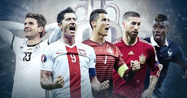 بالصور.. أزمات تحاصر يورو 2016 قبل 100 يوم على ضربة البداية.. فرنسا تحارب الإرهاب.. بنزيما أمام القضاء.. ومعاناة فى هجوم إيطاليا وإنجلترا وألمانيا وبلجيكا