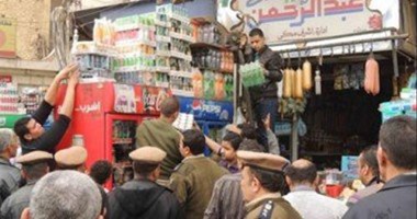 ضبط منشطات جنسية ومنظفات صناعية مجهولة المصدر فى حملة تموينية بالغربية