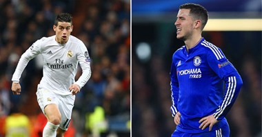 ريال مدريد يطلب من تشيلسى هازارد مقابل رودريجيز