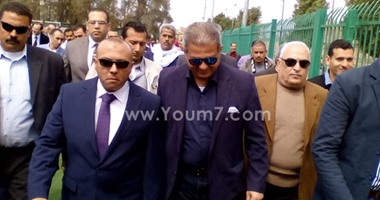 وزير الشباب ومحافظ المنوفية يفتتحان عددا من المنشآت الرياضية