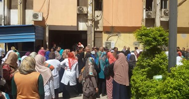 النيابة تعاين أسانسير مستشفى بنها الجامعى وتصرح بدفن جثث المتوفين