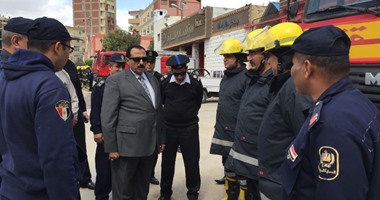 بالصور .. مدير أمن الإسماعيلية يتفقد الخدمات الأمنية والحماية المدنية