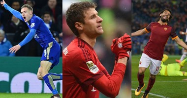 بالفيديو.. محمد صلاح ينافس مولر وفاردى على أجمل الأهداف فى فبراير