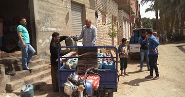 ضبط 1300 لتر سولار داخل محل قبل بيعها فى السوق السوداء بالقليوبية