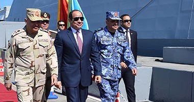 السيسى من سيناء: مواجهة الإرهاب أشرف مهمة لتحقيق أمن وأمان المصريين
