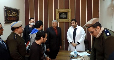 مدير أمن الغربية يتابع الكشف الطبى على الضباط والمساجين بأقسام الشرطة