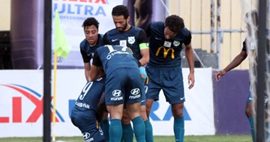 إنبى يتعادل سلبياً مع الإنتاج الحربى فى الشوط الأول