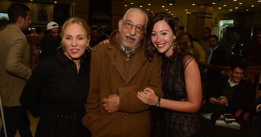 منة شلبى وهالة خليل وخالد أبو النجا فى العرض الخاص لفيلم "نوارة"