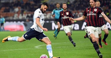 ميلان يسقط فى فخ التعادل أمام لاتسيو وعدو صلاح يغيب عن الديربى 