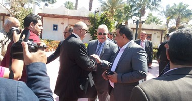 الوفد البرلمانى يتفقد ميناء نويبع البحرى بجنوب سيناء