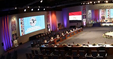 أول صورة لقاعة مؤتمر وزراء دفاع دول "الساحل والصحراء" بشرم الشيخ