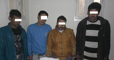 ضبط 4 عاطلين بحوزتهم 46 تذكرة هيروين فى المنوفية
