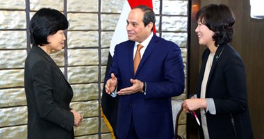 الرئيس السيسى لـ"وكالة الأنباء الكورية": نرغب فى مزيد من التعاون وإنشاء مناطق لوجستية مع سول.. وتذليل كافة العقبات أمام المستثمرين.. ويؤكد: مصر آمنة.. ونعارض انتشار أسلحة الدمار الشامل