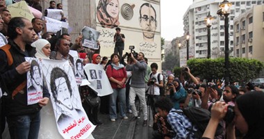 وقفة للصحفيين أمام النقابة للإفراج عن زملائهم‎