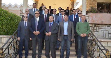رئيس نادى دمنهور يستقبل الأمين العام لمجلس الدولة بالبحيرة