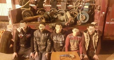 ضبط تشكيل عصابى سرق 30 ماكينة رى بسمنود