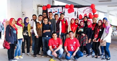 الاتحاد المصرى لطلاب صيدلة طنطا يواصل حملاته للتبرع بالدم