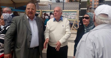 بالصور.. جلال إبراهيم وحازم ياسين فى عمومية الزمالك