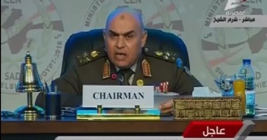 وزير الدفاع: مصر تؤكد على تكاتف الجهود الإقليمية والدولية لمكافحة الإرهاب
