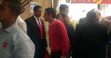 هشام العامرى الحاضر الوحيد من رافضى التعيين فى الأهلى
