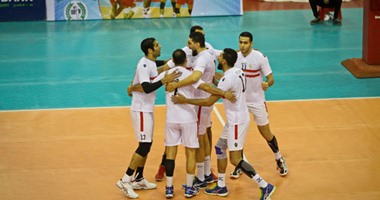 فريق طائرة الزمالك يهزم منتخب الشباب وديا استعدادا للموسم الجديد