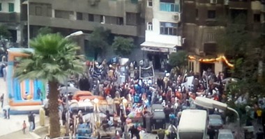قارئ يشارك "صحافة المواطن" بمقاطع فيديو لمولد الرفاعى