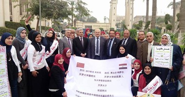 رئيس جامعة صينية: على رؤساء الجامعات بالصين ومصر الحفاظ على الحضارات ونقلها