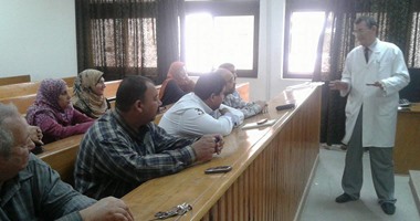 انتهاء دورة سلامة الغذاء بجامعة قناة السويس