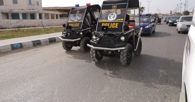 بالصور.. أمن مطروح يوفر مركبات حدثية لتأمين الشواطئ
